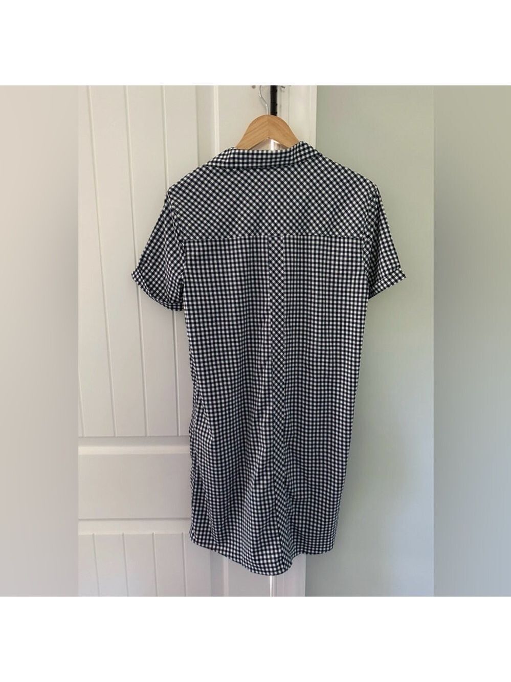 Southern Tide Kamryn Intercoastal Gingham Dress-size M-Navy-NWT Retail $148 - Picture 5 of 9